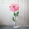 Nova simulação peônia flor atividade fundo layout arranjo de flores high-end PE flor falsa peônia flor terno atacado