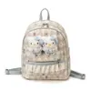Mochila con Estilo Girly y Estampado de Dibujos Animados para Estudiantes Mujeres, Bonita Bolsa Escolar con Adorno de Encaje, Mochila Nueva de Alta Apariencia Ligera