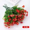 Flores Artificiais e Plantas Verdes para Festa de Jardim com Margaridas de Eucalipto, Best-Seller da Amazon Transfronteiriço, Decoração para Casa ao Ar Livre