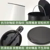 Papelera Doméstica para Sala de Estar con Tapa Estilo Mejorado con Pedal y Cubo Interior Estilo Simple Moderno de Lujo Ligero Gama Alta