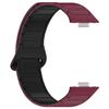 Adecuado para Huawei Watch Fit3/4 Correa de Silicona Magnética Bicolor Huawei Fit3 Imán Pulsera de Repuesto Magnética