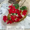 Flores Artificiais para Casamento Fragrância Orquídea da Neve Flores de Chão para Casamento Caminho Floral Decoração Floral Falsa Fundo de Palco Flores Decorativas Transfronteiriças