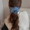 Pañuelo Cuadrado Pequeño Floral para el Cabello, Cuerda para el Cabello Estilo Girly, Goma para el Cabello de Chica Dulce, Nuevo Estilo 2025 Accesorio para el Cabello, Estilo Perezoso