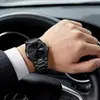 Comercio Exterior Al Por Mayor Transfronterizo Reloj Mecánico de Imitación para Hombre Reloj Impermeable Esfera Árabe Reloj de Cuarzo de Aleación de Gama Alta