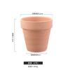 Vaso de Barro Vermelho Vaso de Terracota Vermelha para Suculentas Vaso de Flores Extra Grande Cerâmica Cerâmica Grossa Pothos Terracota Plantio Vaso para Cultivo de Vegetais Flores