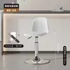 Taburete de bar con altura ajustable, silla de bar moderna simple para el hogar, taburete de bar para mostrador de caja con respaldo, uso comercial