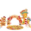 Montaje de decoración personalizada de tablero KT para cumpleaños con tema Starman, puerta inteligente, suministros y accesorios para la celebración del primer cumpleaños de bebé serpiente de un año