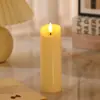 Velas Eletrônicas Podem Ser Controladas Remotamente para Simular Cabeças Brilhantes Balançantes Iluminação de Ambiente LED Performance de Casamento Hotel Restaurante Pano