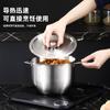 Contenedor de Aceite de Acero Inoxidable 316L con Tapa, Contenedor Doméstico de Manteca de Cerdo con Filtro, Tanque de Aceite, Cubo de Hielo, Recipiente para Escurrir Aceite de Cocina, Gran Capacidad
