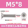 Tornillos Torx de Cabeza Plana de Acero Inoxidable 304 con Pasador, Tornillos Torx de Cabeza Avellanada Antirrobo en Stock M2M3-M10