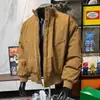 Chaqueta de Hombre Estilo Minimalista de Moda Americana Nueva Primavera/Otoño Versátil Ropa de Trabajo Color Sólido Fresca Viento Exterior Resistente Manga Larga