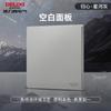 Panel de Enchufe e Interruptor Delixi Tipo Pared Doméstico 86 825 Viento Crema Mate Esmerilado Oblicuo Cinco Agujeros Gris Xinghe