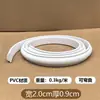 Tira de Borde Suave de PVC Autoadhesivo Pu Estilo Francés para Decoración de Puertas con Arco Curvo Borde de Pared de Fondo Estilo Europeo Línea de Yeso