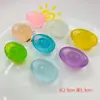 Brinquedo de Comida em Miniatura Artificial Luminoso Estéreo Colorido Lingote DIY Acessórios de Cabelo Feitos à Mão Faixa de Cabeça Capa de Celular Acessórios de Resina