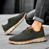 Zapatos Casuales para Hombre de Talla Grande 48 Británica Brock Transfronterizos Tendencia de Moda Superficie Tejida Fly Transpirables Ligeros Mocasines Deportivos