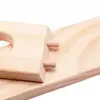 Nuevo Soporte para Pistola de Pegamento Caliente de Madera Maciza Marco de Fijación de Pistola de Pegamento Herramienta de Soporte Portátil Soporte Base de Madera