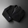 Outono Inverno Novo Terno Masculino de Veludo Grosso Estilo Transfronteiriço Qualidade Textura de Listra Grossa Terno Masculino de Botão Único Outerwear Masculino