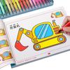 Libro para colorear libro de pintura para niños pintura de grafiti libro para colorear de jardín de infantes libro de imágenes pintura para bebés álbum de imágenes de iluminación
