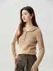 ¡No elige atuendos! Sudadera de cachemir de estilo sencillo para mujer, con botones, suave y relajada, tejido versátil