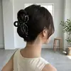 Presilha de cabelo grande de bolinhas para mulheres com cabelo grosso, modelo novo de alta qualidade 2026, grampo para coque na parte de trás da cabeça, acessório de cabelo tipo pinça de tubarão