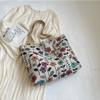 Bolsa de Lona Grande Capacidad Estilo Chino para Mujer 2026 Nueva Bolsa Tote para Viajes Diarios para Mujer Ins Estudiante Universitario Bolso de Hombro para Clase