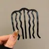 Peine elegante y voluminoso para mujer, creando un look dulce y encantador con un pasador de lazo, perfecto para un peinado alto y versátil, nuevo peine y accesorios para el cabello 2026