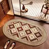 Tapetes de chão novos para banheiro, tapetes absorventes, tapetes antiderrapantes para entrada, capachos e tapetes para os pés de vaso sanitário