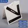 Etiquetas de Roupas Masculinas da Moda, Papel Especial, Tags de Pendurar de Alta Qualidade, Etiquetas de Marca de Roupas, Tags de Pendurar com Logo Fosco, Hot Stamping Personalizado