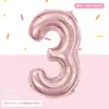 Versão americana de 16 polegadas de layout de cena de festa de aniversário com balões digitais balão de alumínio decorativo fabricantes atacado