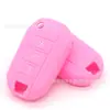 Funda de Silicona para Llave de Coche Peugeot Citroen Funda Plegable para Llave Elysee Botón de Luz de Bienvenida