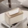 Caja de Pañuelos Multifuncional Nórdica Papel de Dibujo Sala de Estar Hogar Creativo Mesa de Café Tubo de Rollo de Servilletas Almacenamiento Simple para Control Remoto