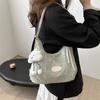 Bolsa Transversal Tote de Ombro Xadrez Personalizada Moda Outono 2026 Leve Casual Grande Capacidade Simples Estilosa
