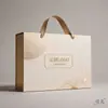 Regalos navideños de alta gama personalizados, hechos a medida según su diseño, cajas de regalo navideñas de alta gama portátiles, venta directa desde la fábrica de origen, envío gratuito
