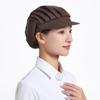 Boné de Trabalho Respirável para Oficina de Fábrica, Touca de Chef para Cozinha de Catering, Garçom, Higiênica para Alimentos, Touca Anti-Poeira para Panificação Masculina e Feminina