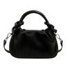 Bolsa Quadrada Pequena Fashion de Mão Feminina 2025 Novo Estilo Simples Casual Versátil Bolsa de Ombro Bolsa Feminina de Moda de Alto Nível