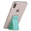Soporte Pequeño Adhesivo Versátil Adecuado para Todos los Modelos de Teléfono, Soporte Plegable Magnético para Teléfono de Cuero PU con Sensación de Piel