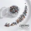 Castillo Rosa Roja Uña Suave Tallada Diamante Cereza Año Nuevo Rojo Vino Blanqueamiento Avanzado Accesorios Decoraciones de Uñas