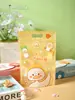 Bolsa de Sellado Automático de Plástico para Galletas de Alimentos Transparente con Ventana de Dibujos Animados Empaque de Bolsa de Sellado Automático Bolsa Sellada con Cremallera Linda