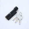 Cilindro de cerradura de cobre revestido de aluminio de 70 mm con forma de calabaza pequeña para puerta interior, cerradura de manija de cilindro de 70 mm, cerradura de puerta de madera, cerradura de cilindro al por mayor