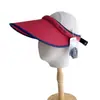 Chapéu Aberto Fashion e Versátil com Bordas Contrastantes para Mulheres, Chapéu de Sol Protetor UV para Uso Externo no Verão, Chapéu de Sol para Férias e Deslocamento