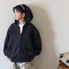Abrigo para Niños Estilo Primavera y Otoño 2026 Nuevo Sudadera con Capucha Cardigan para Niños de Edad Media y Mayores Ropa para Niños Otoño Moderna Fresca