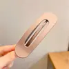 Pinza Lateral Grande Simple de Color Sólido Estilo Japonés Pinza para Mechones Pequeños Delanteros de Niña Nuevos Accesorios para el Cabello Primavera 2025