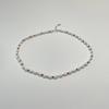 Juego de Collar y Pulsera de Perlas de Agua Dulce Zhuji para Mujer Casual y de Alta Gama con Cuentas Cadena Clavícula Cadena para Suéter de Otoño e Invierno Más Fácil de Combinar