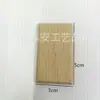 Etiquetas Redondas de Madera de Haya, Varios Tamaños de Madera Natural DIY Accesorios para Joyería Materiales, Mordedores Artesanías de Madera, Accesorios para Primer Cumpleaños