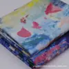 Paleta de Colores Pintura al Óleo Impreso Sarga Algodón Tela de Mezclilla Tela para Ropa Jeans Sombrero Tela de Algodón