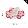 Pegatinas de bordado por computadora Yuanda, pegatinas de tela con dibujos de animales, pegatinas de tela bordadas, accesorios de ropa, pegatinas bordadas, pegatinas de parche