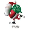 Balões da Série de Natal Embalados Individualmente Papai Noel Boneco de Neve Cenário Layout Árvore de Natal Estéreo Grande de Natal