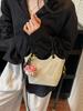 Bolsa de Mão Transversal Fashion para Mulheres Bolsa Saco de Luxo Temperamento Simples Casual Bolsa de Ombro Comércio Exterior Transfronteiriço