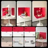 Tablero de fondo de fotos de doble cara INS PVC color sólido pared de fondo accesorios de disparo productos gourmet diseño de escena de fotografía