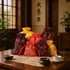 Atacado de fábrica bolsa pequena de tecido para armazenamento de joias bolsa de brocado estilo chinês vintage bordado bolso com cordão para joias